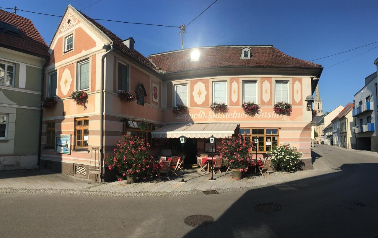 Gasthof Hametner Mit Innviertlerhof Mit Direktem Zugang Zur Therme Mediterrana Durch Unseren Garten! Bad Hall Exterior photo